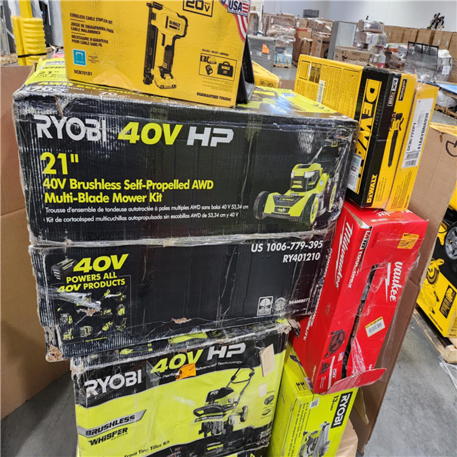 CALIFORNIA AS -IS  TOOL PALLET