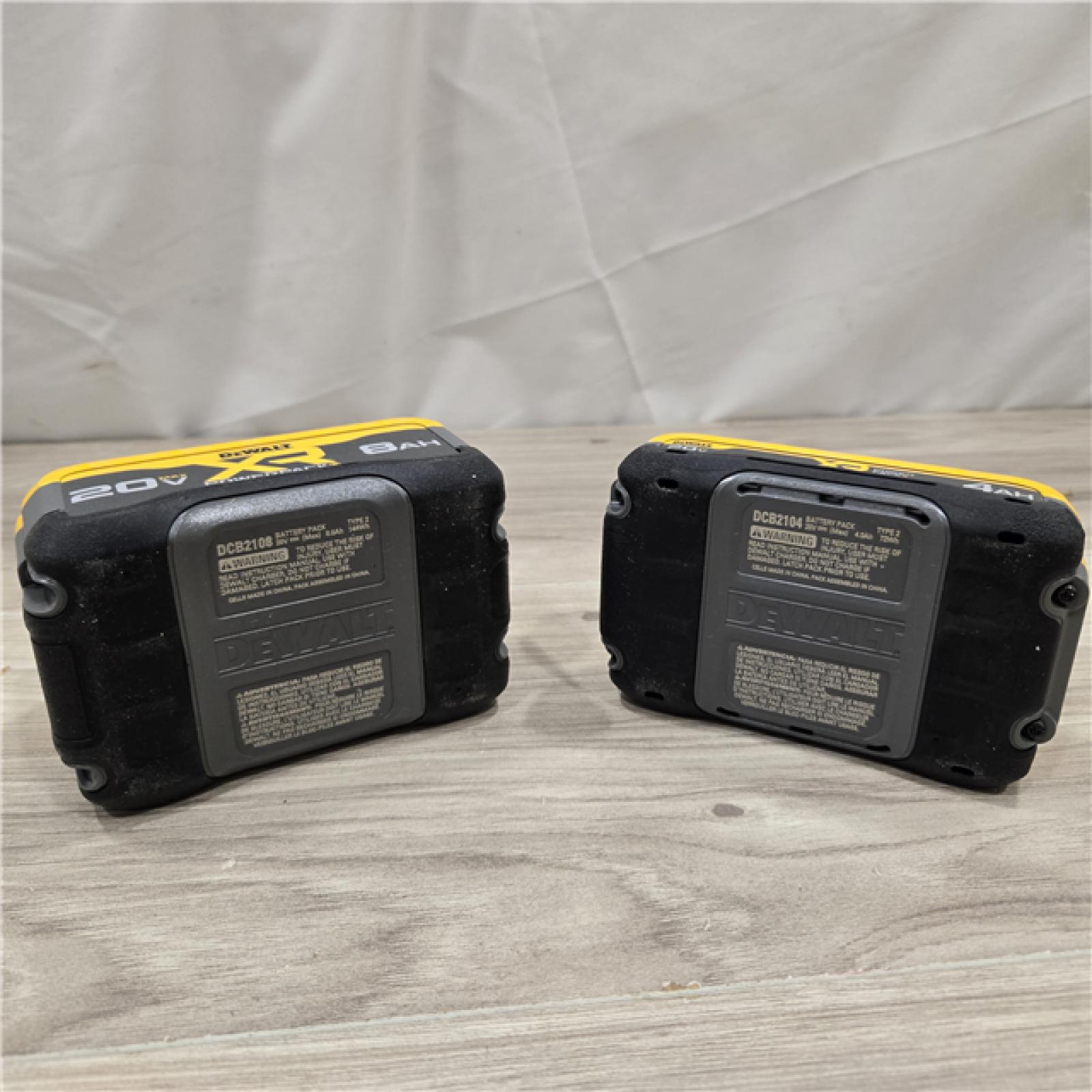 AS-IS 20V XR Lithium-Ion XR Power Pack Starter Kit