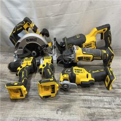 AS-IS DEWALT 20V MAX Lithium-Ion Cordless 6-Tool Combo Kit