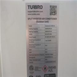 CALIFORNIA AS-IS TURBO SPLIT INVERTER AIR CONDITIONER (OUTDOOR UNIT)