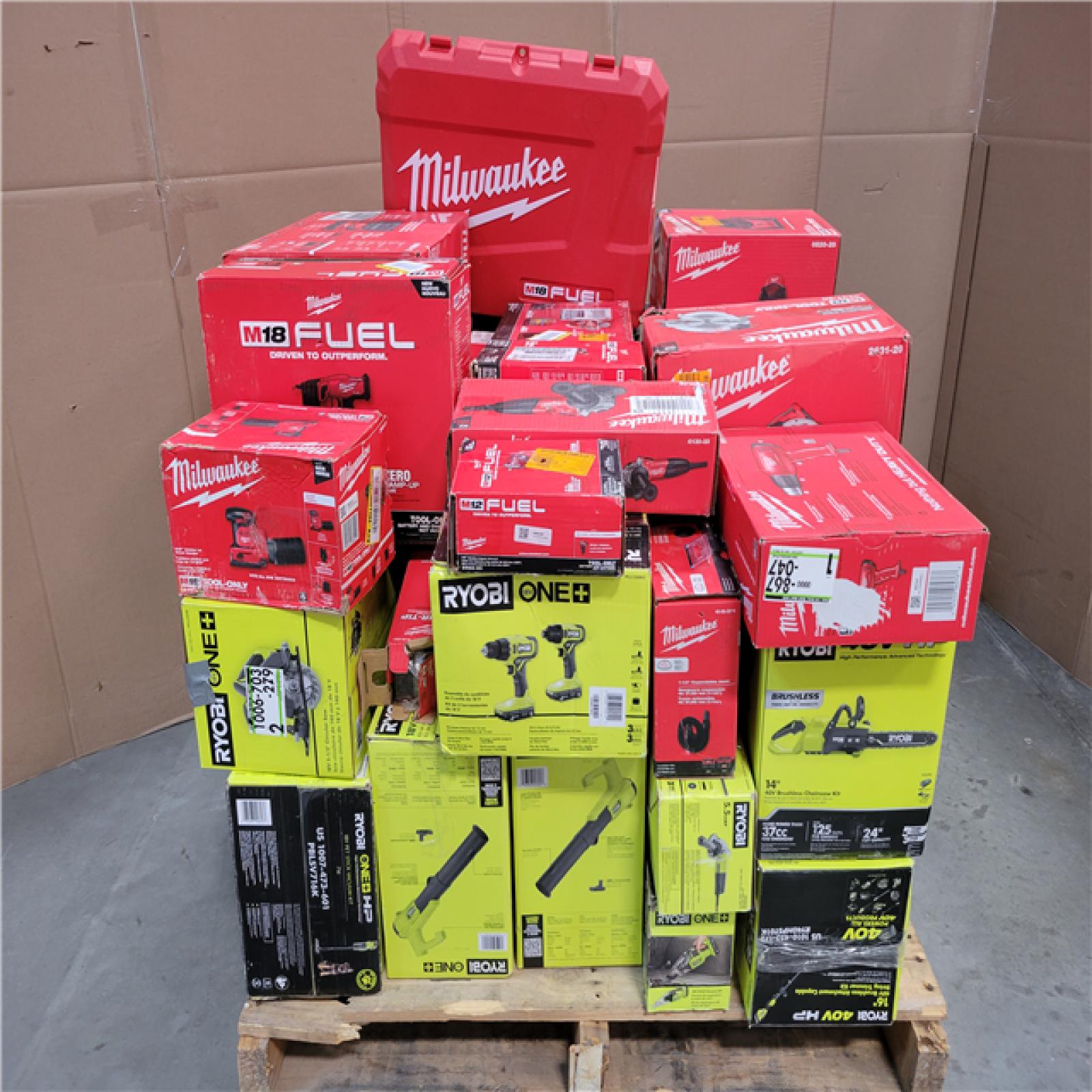 CALIFORNIA AS-IS TOOL PALLET