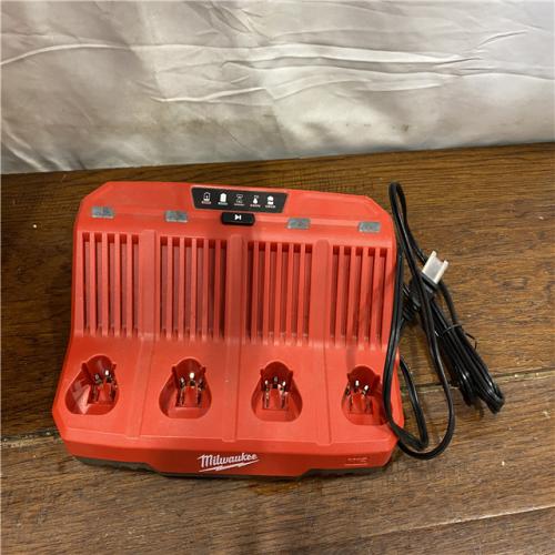 AS-IS Milwaukee M12 12-Volt Lithium-Ion 4-Port Sequential Battery Charger