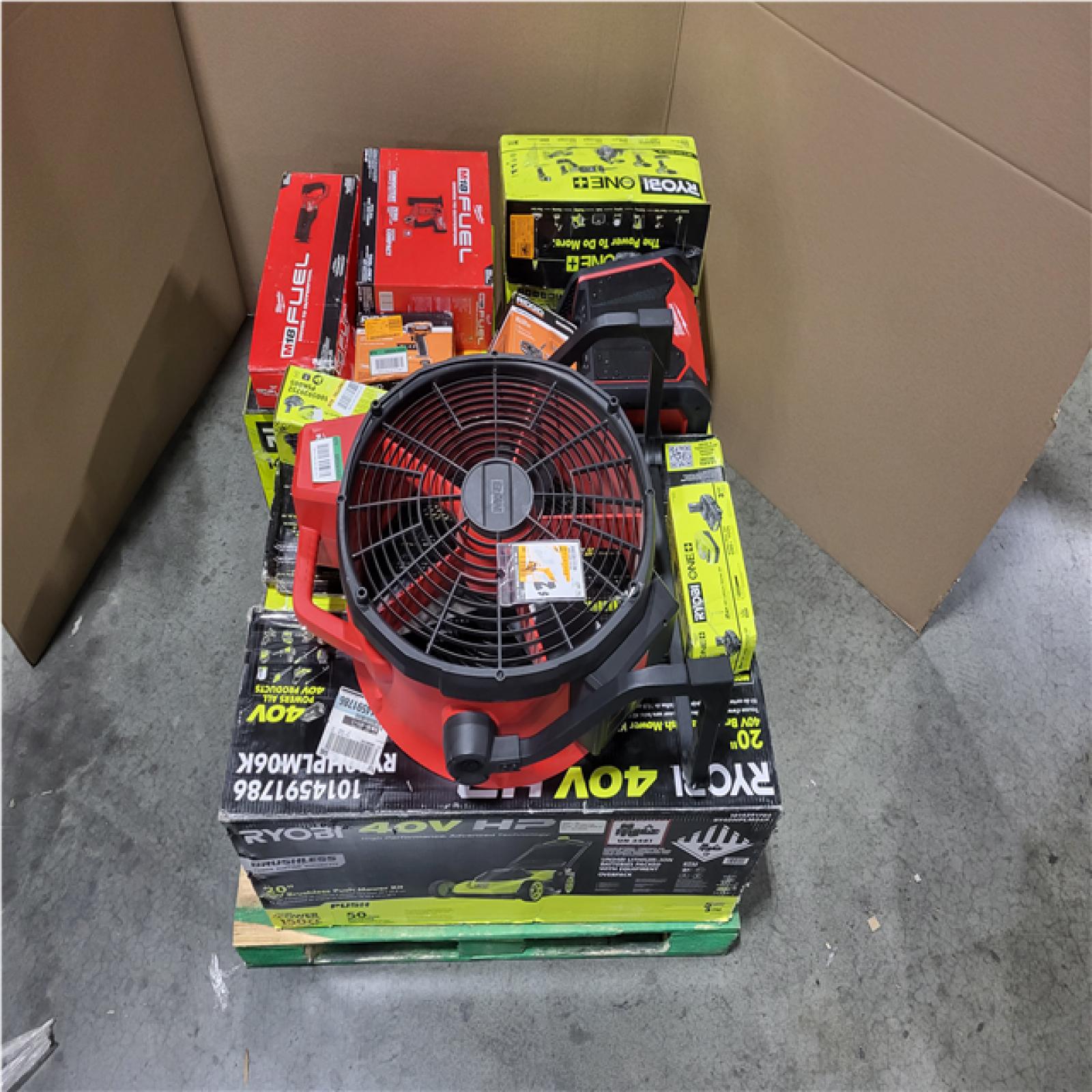 CALIFORNIA AS-IS TOOL PALLET
