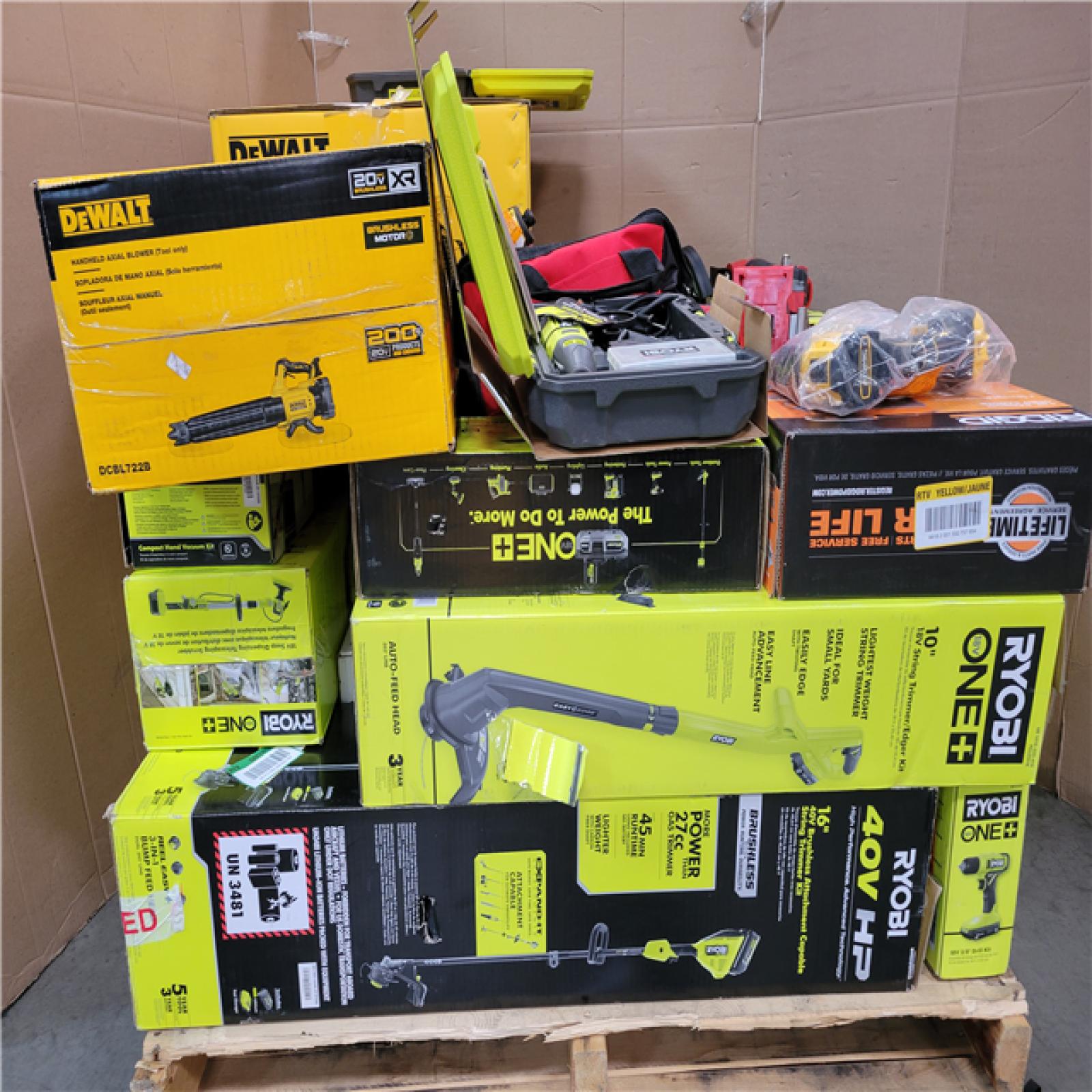 CALIFORNIA AS-IS TOOL PALLET