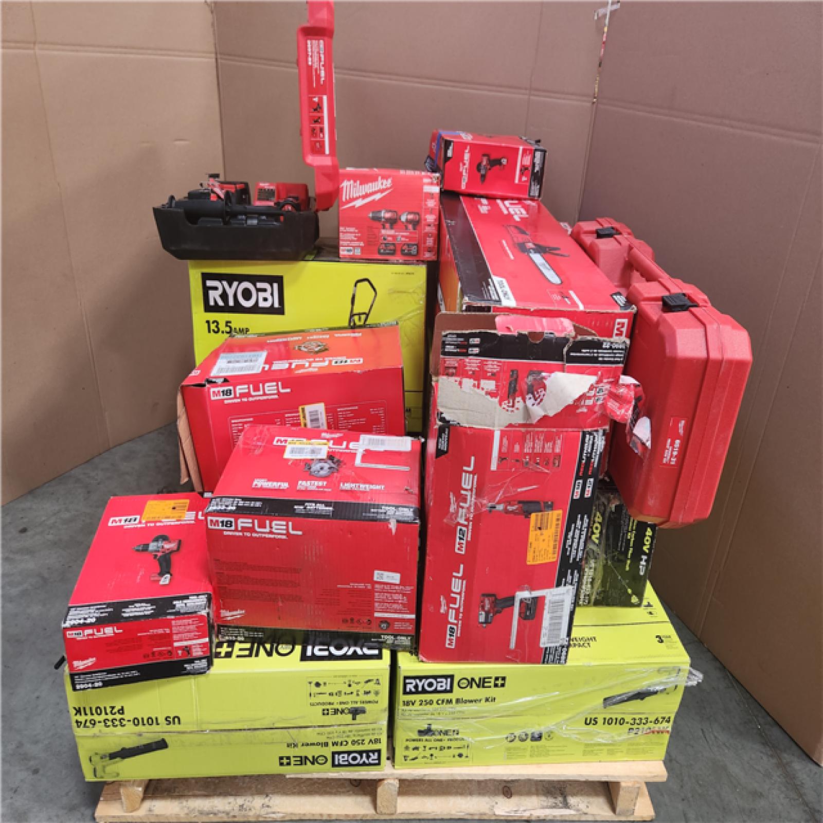 CALIFORNIA AS-IS TOOL PALLET