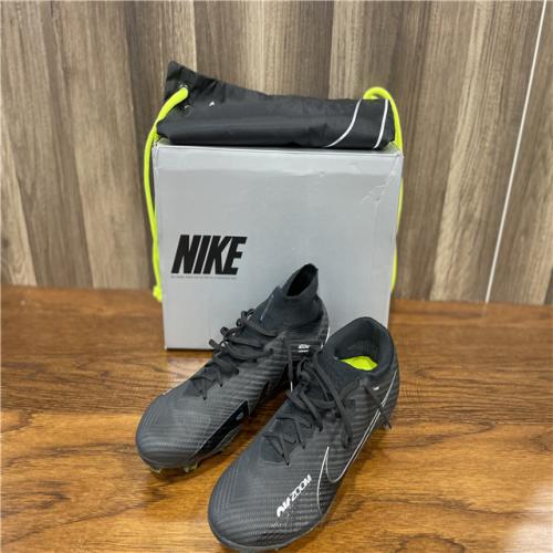 Nike Air Zoom Mercurial Superfly 9 Elite Soccer Cleat Black/Dark Smoke Grey - SZ10
