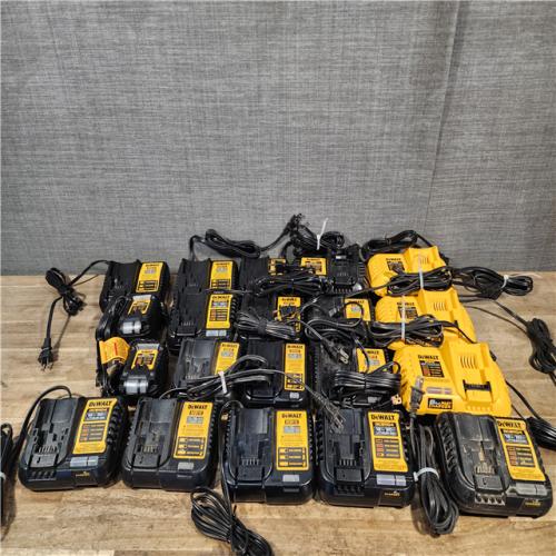 HOUSTON LOCATION - AS-IS DEWALT BATTERY CHARGER PACK QTY - 20