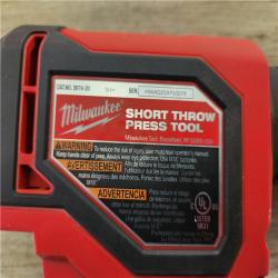 Phoenix Location NEW Milwaukee M18 18V Lithium-Ion Cordless Short Throw Press Tool Kit with 2 PEX Crimp Jaws (2) 2.0 Ah Batteries and Charger