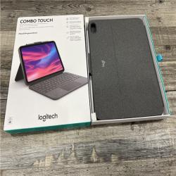LIKE NEW Logitech Combo Touch Keyboard Case for iPad | in Oxford Grey