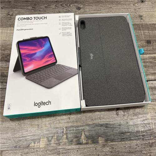 LIKE NEW Logitech Combo Touch Keyboard Case for iPad | in Oxford Grey
