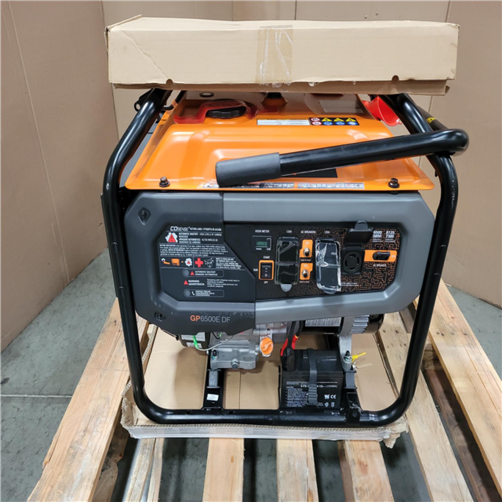 CALIFORNIA AS-IS GENERAC GENERATOR