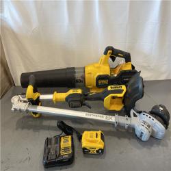 AS-IS - DEWALT 20V MAX Cordless Battery Powered String Trimmer & Blower Combo Kit