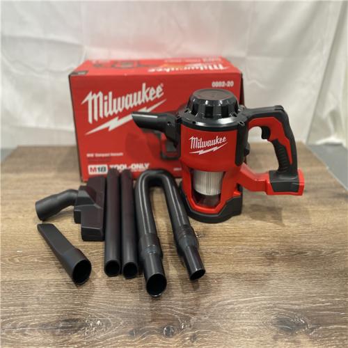 AS-IS Milwaukee  18-Volt Lithium-Ion Cordless Compact Vacuum (Tool-Only)