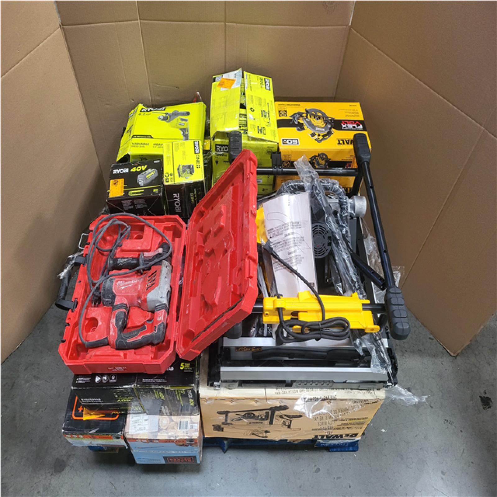 CALIFORNIA AS-IS TOOL PALLET