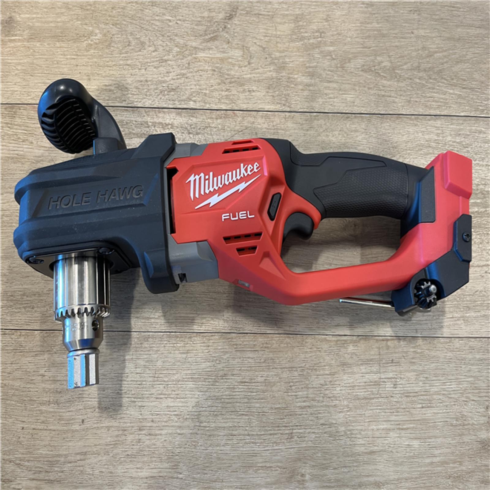 AS-IS Milwaukee FUEL GEN II 18V Lithium-Ion Brushless Cordless 1/2 in. Hole Hawg Right Angle Drill (Tool-Only)