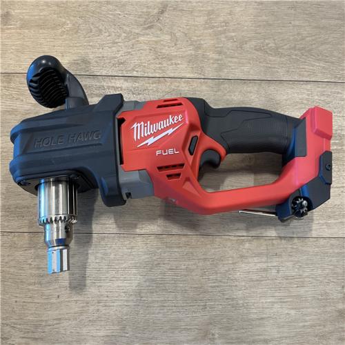 AS-IS Milwaukee FUEL GEN II 18V Lithium-Ion Brushless Cordless 1/2 in. Hole Hawg Right Angle Drill (Tool-Only)