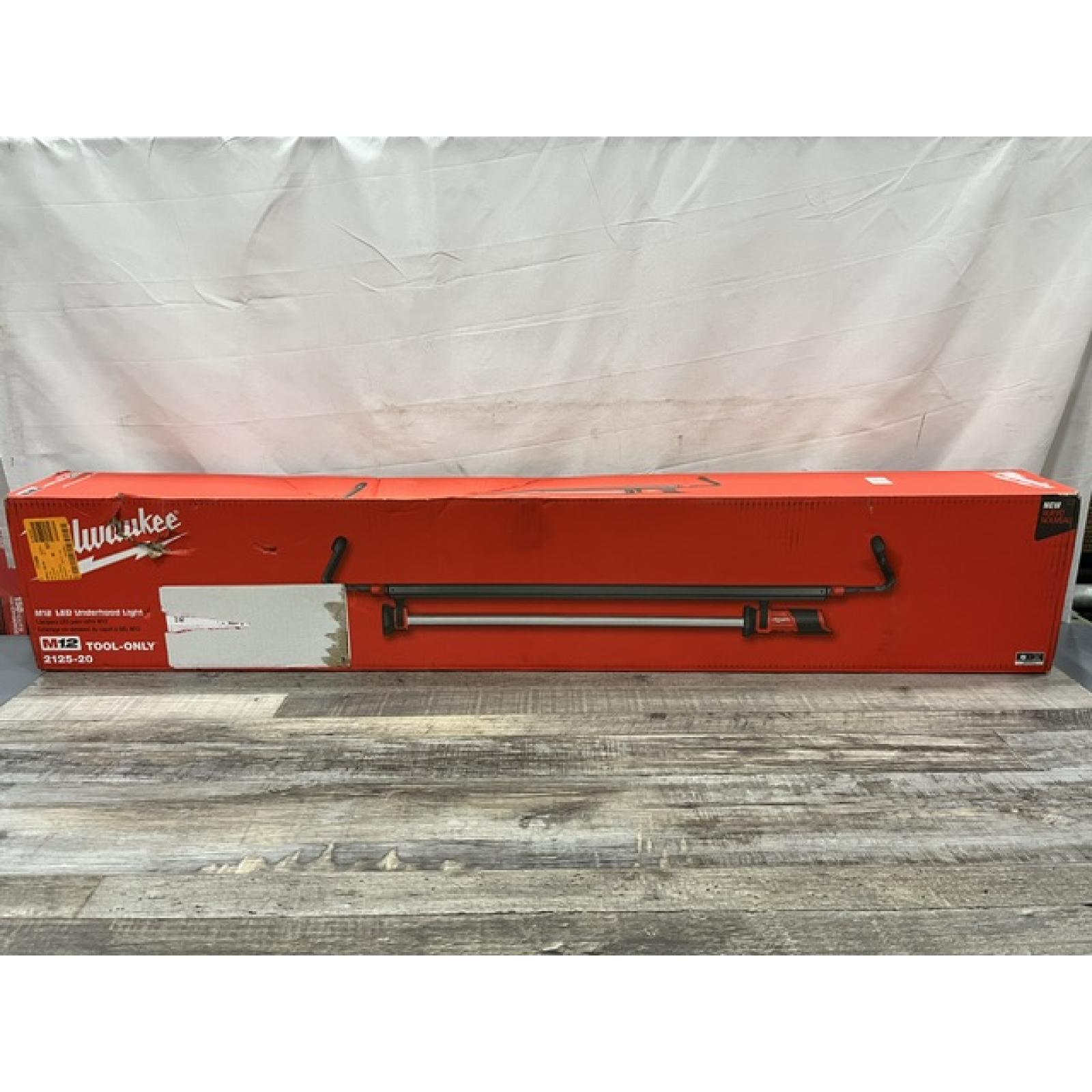 NEW - Milwaukee 12-Volt Lithium-Ion Cordless LED Underhood Light (Tool-Only)