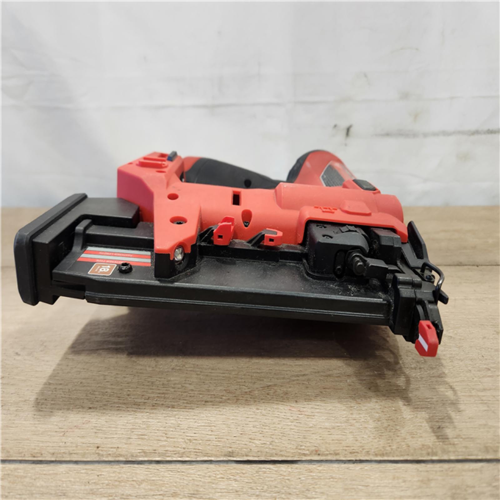 AS-IS- M12 FUEL 12-Volt Lithium-Ion Brushless Cordless 18-Guage Compact Brad Nailer (Tool Only)