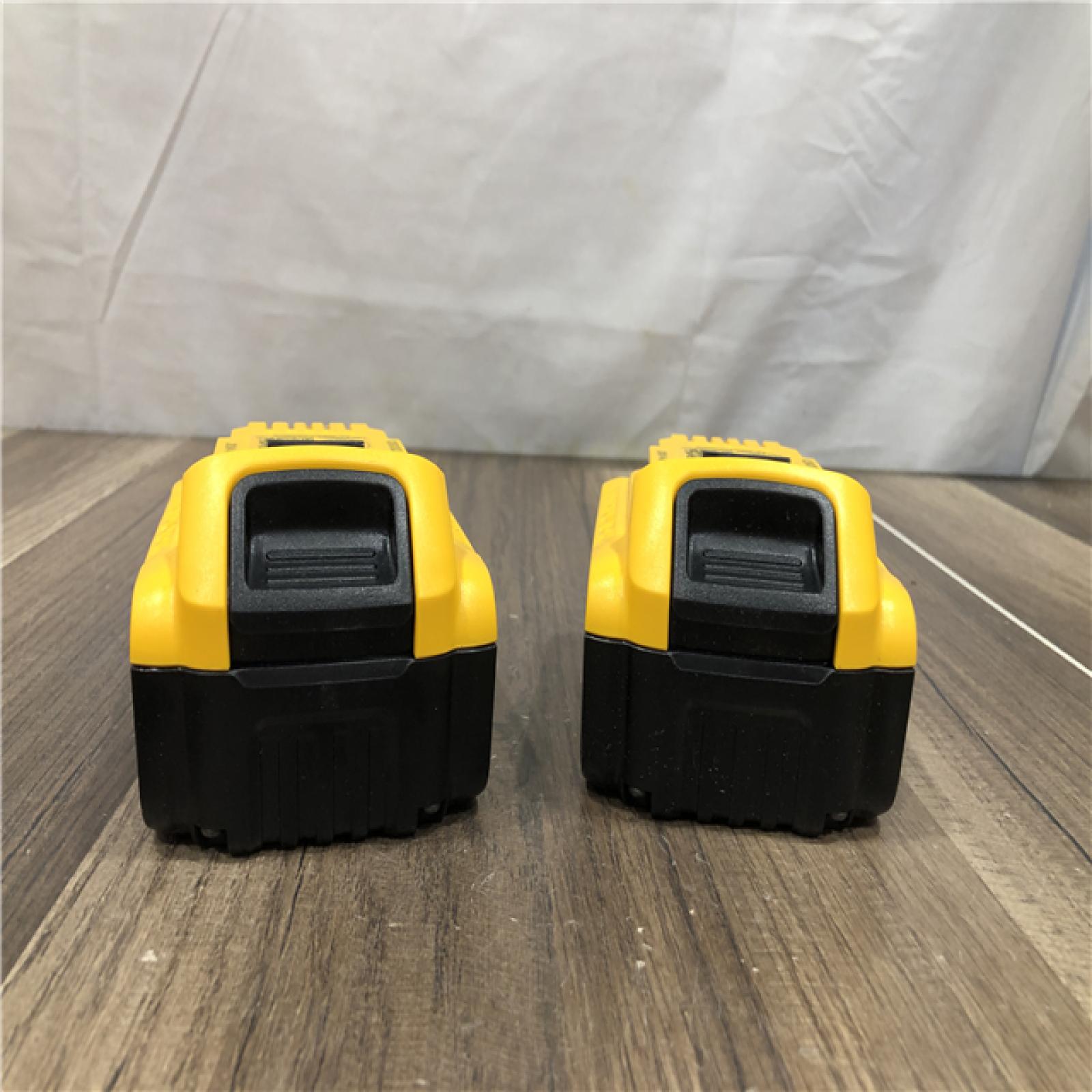 AS-IS DEWALT 20V MAX Lithium-Ion 5.0Ah Battery (2-Pack)
