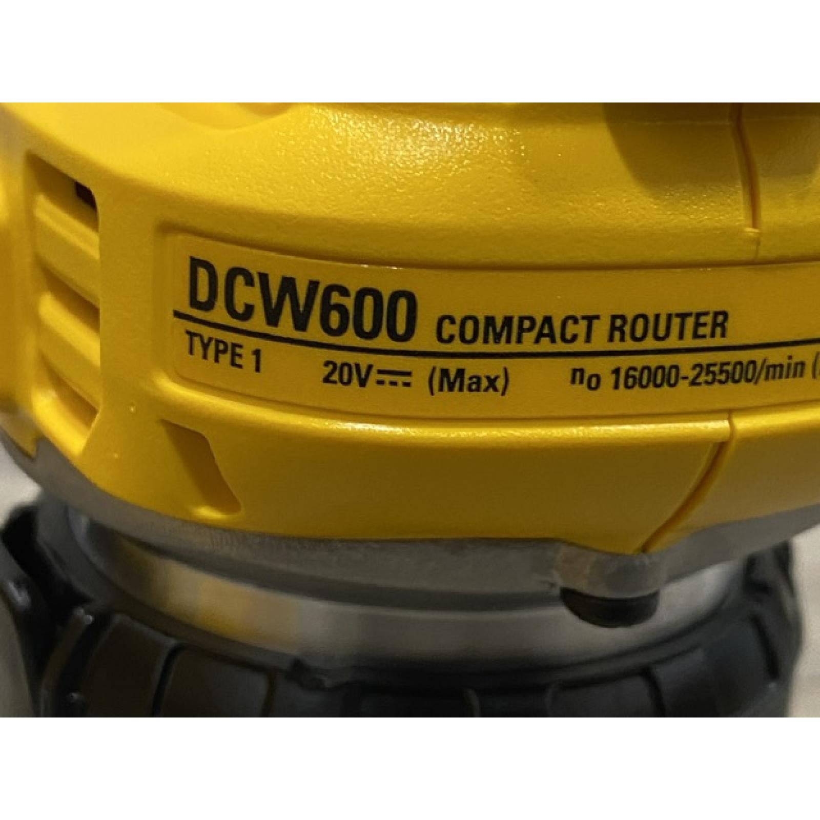 AS-IS DEWALT 20V MAX XR Cordless Brushless Fixed Base Compact Router (Tool Only)