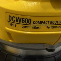 AS-IS DEWALT 20V MAX XR Cordless Brushless Fixed Base Compact Router (Tool Only)