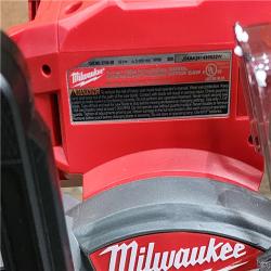 HOUSTON LOCATION - AS-IS Milwaukee 2733-20 M18 Fuel 7-1/4 Dual Bevel Sliding Compound Miter Saw  Tool Only