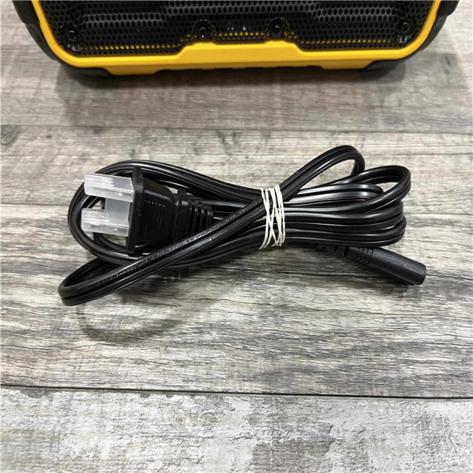 AS-IS DEWALT 20V MAX Cordless Bluetooth Speaker (Tool Only)