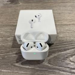 AS-IS Apple - AirPods 4 with Active Noise Cancellation - White
