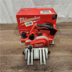 AS-IS Milwaukee M18 18-Volt Lithium-Ion Cordless 3-1/4 in. Planer (Tool-Only)