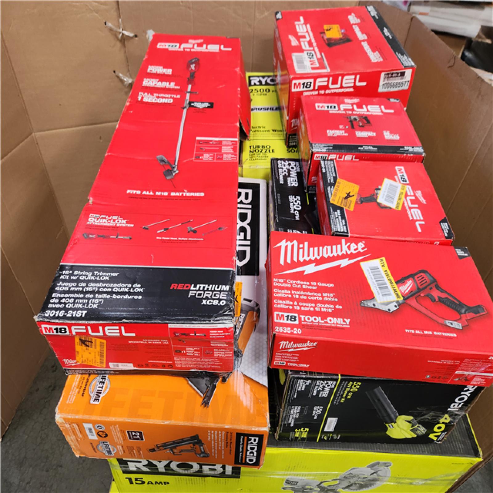 CALIFORNIA AS-IS TOOL PALLET