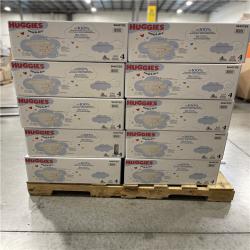 DALLAS LOCATION- HUGGIES SNUG & DRY SIZE 4 DIAPERS 150 count- PALLET (30 Units)