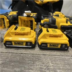 AS-IS DEWALT ATOMIC 20-Volt Lithium-Ion Cordless Brushless (4-Tool) Combo Kit