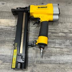 AS-IS DEWALT Corded Pneumatic 16-Gauge 1 in. Crown Lathing Stapler