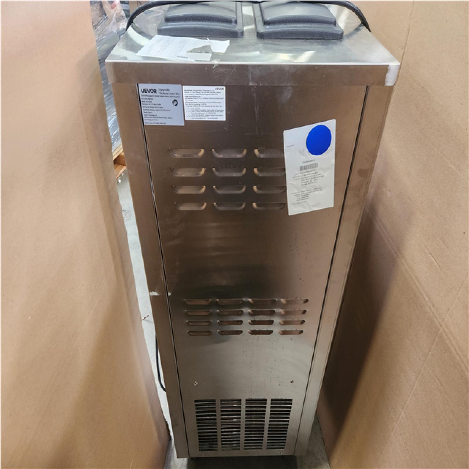 Phoenix Appears NEW VEVOR 2200W Commercial Soft Ice Cream Machine Pre-Cooling 12.68 qt. 3-Flavors 20-28L/H Yield Auto Clean Stainless Steel (Blemishes)