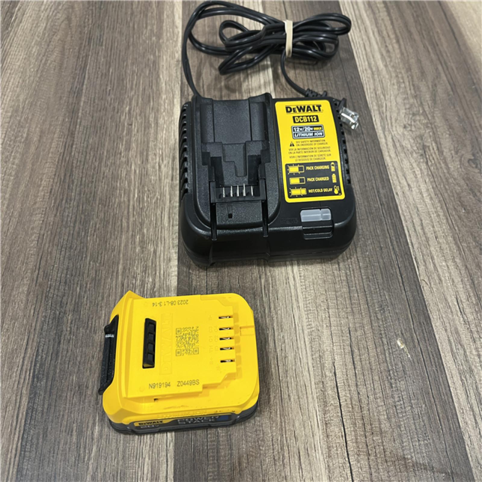 AS-IS DWDCBP034C 20V Maximum Powerstack Starter Kit