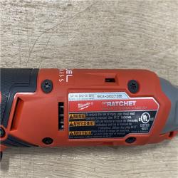 AS-IS Milwaukee FUEL 12-Volt Lithium-Ion Brushless Cordless High Speed 3/8 in. Ratchet (Tool-Only)