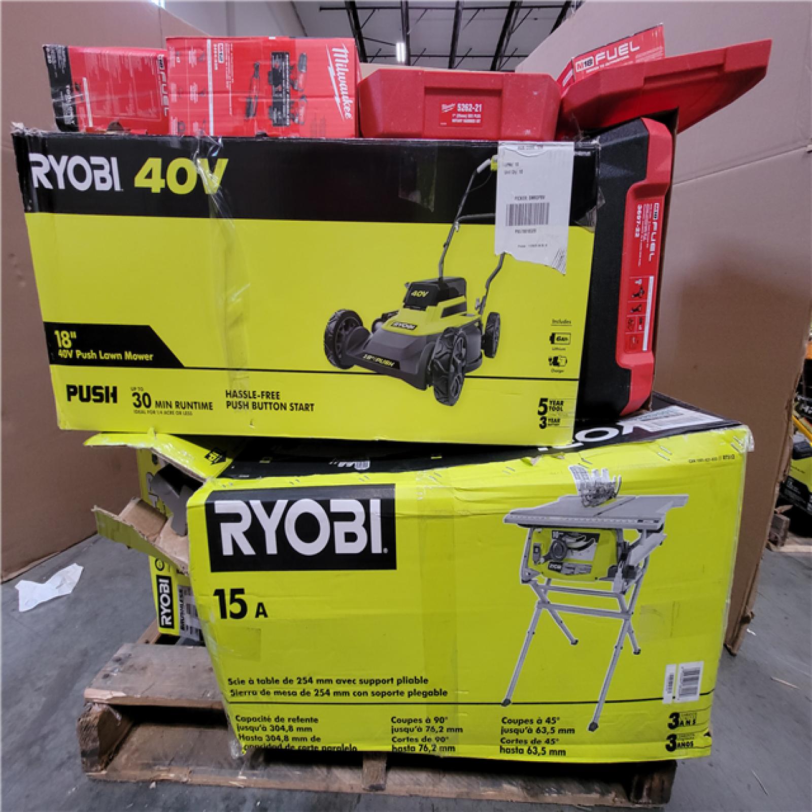 CALIFORNIA AS-IS TOOL PALLET