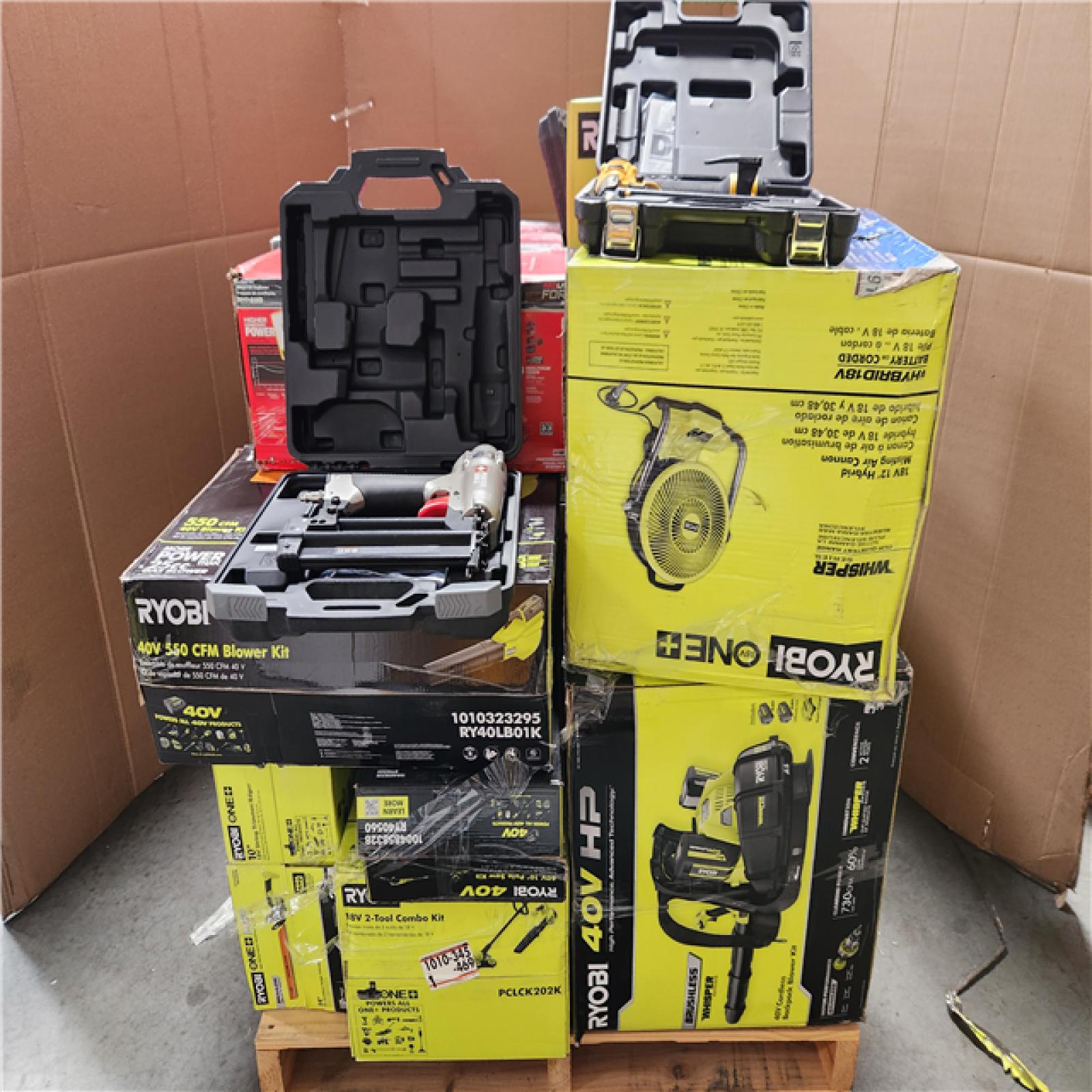CALIFORNIA AS-IS TOOL PALLET