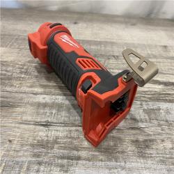 AS-IS Milwaukee 18V Lithium-Ion Cordless Drywall Cut Out Rotary Tool (Tool-Only)