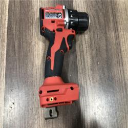 AS-IS Milwaukee 18V Lithium-Ion Brushless Cordless 1/2 in. Compact Drill/Driver (Tool-Only)