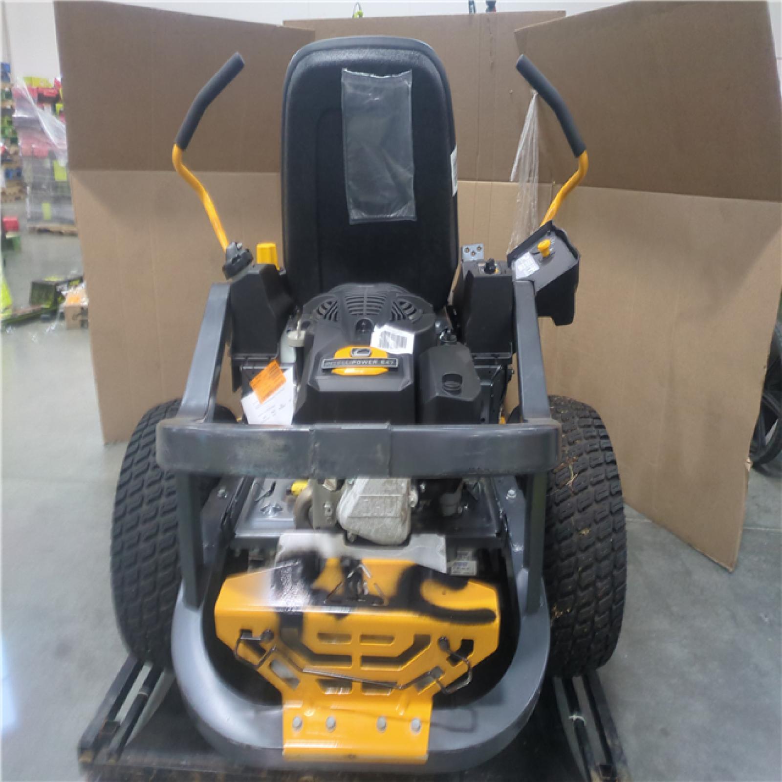 CALIFORNIA AS-IS CUB CADET ULTIMA SITDOWN LAWNMOWER