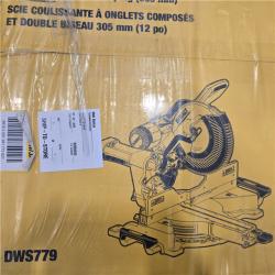 NEW! - DEWALT 12-in Dual Bevel Sliding Compound Miter Saw
