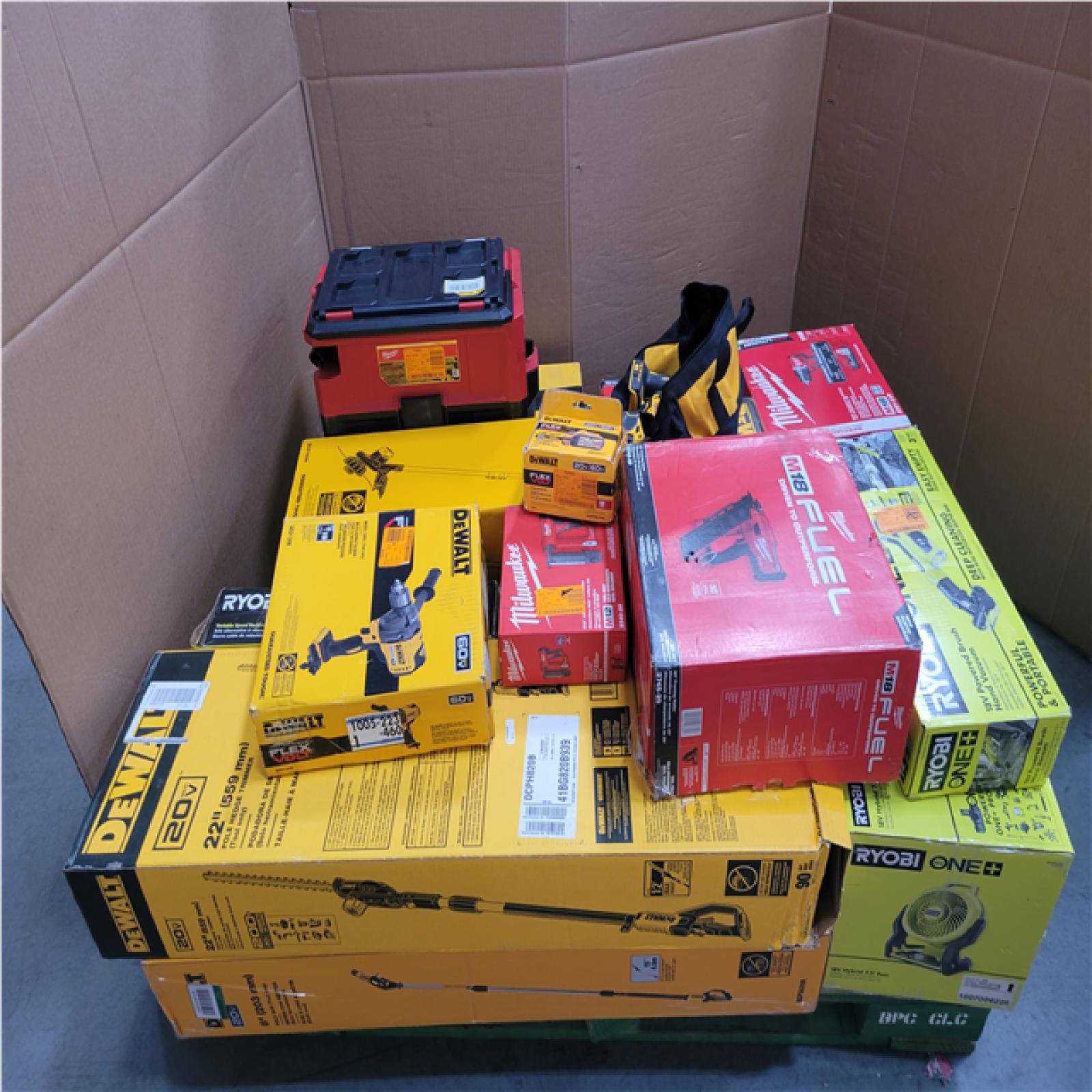 CALIFORNIA AS-IS TOOL PALLET
