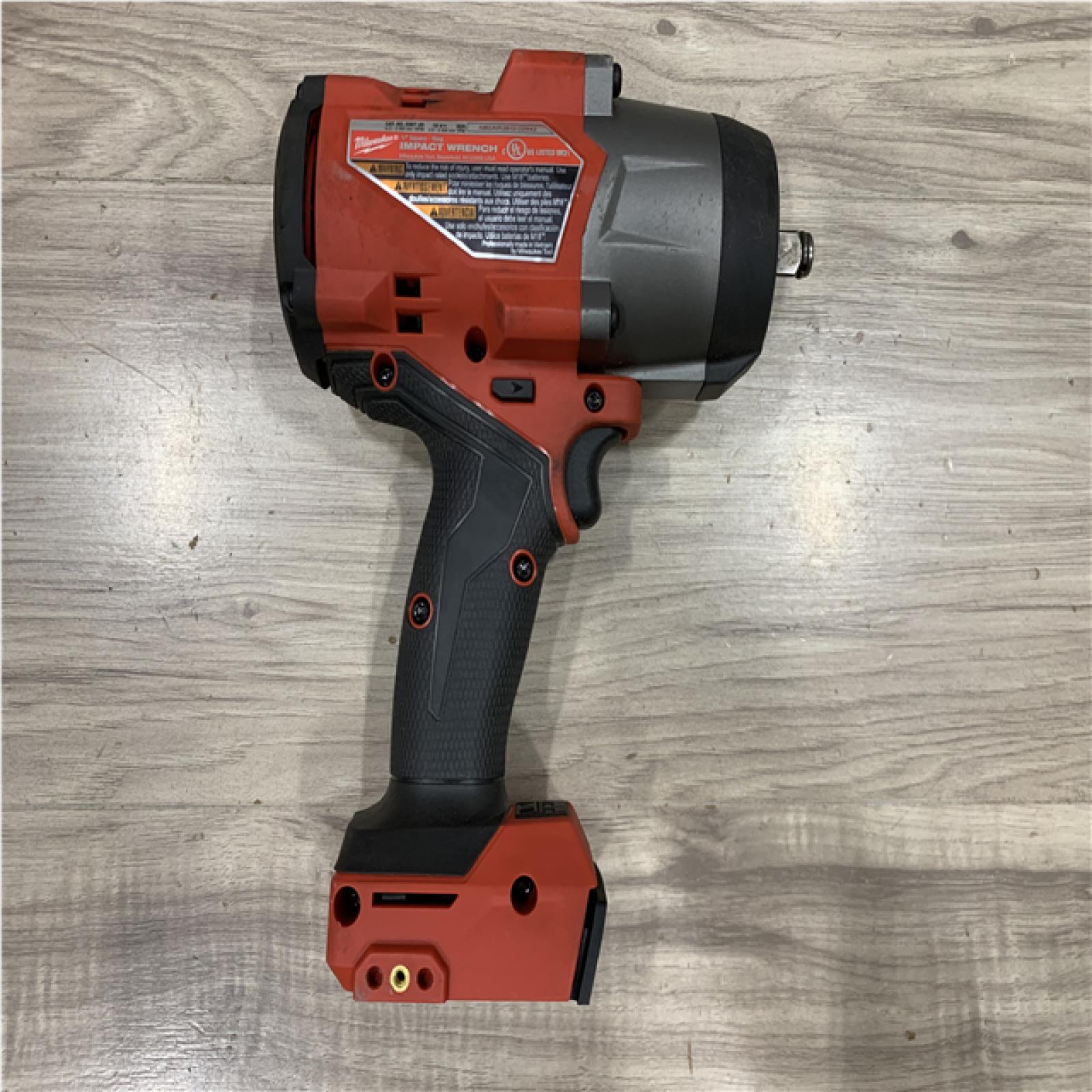 AS-IS Milwaukee FUEL 18V Lithium-Ion Brushless Cordless 1/2 in. Impact Wrench with Friction Ring (Tool-Only)