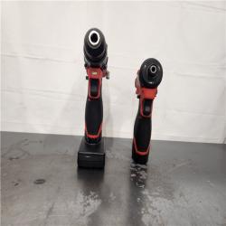 AS-IS- Milwaukee 12V Brushless Hammer Drill and Impact Driver Combo Kit