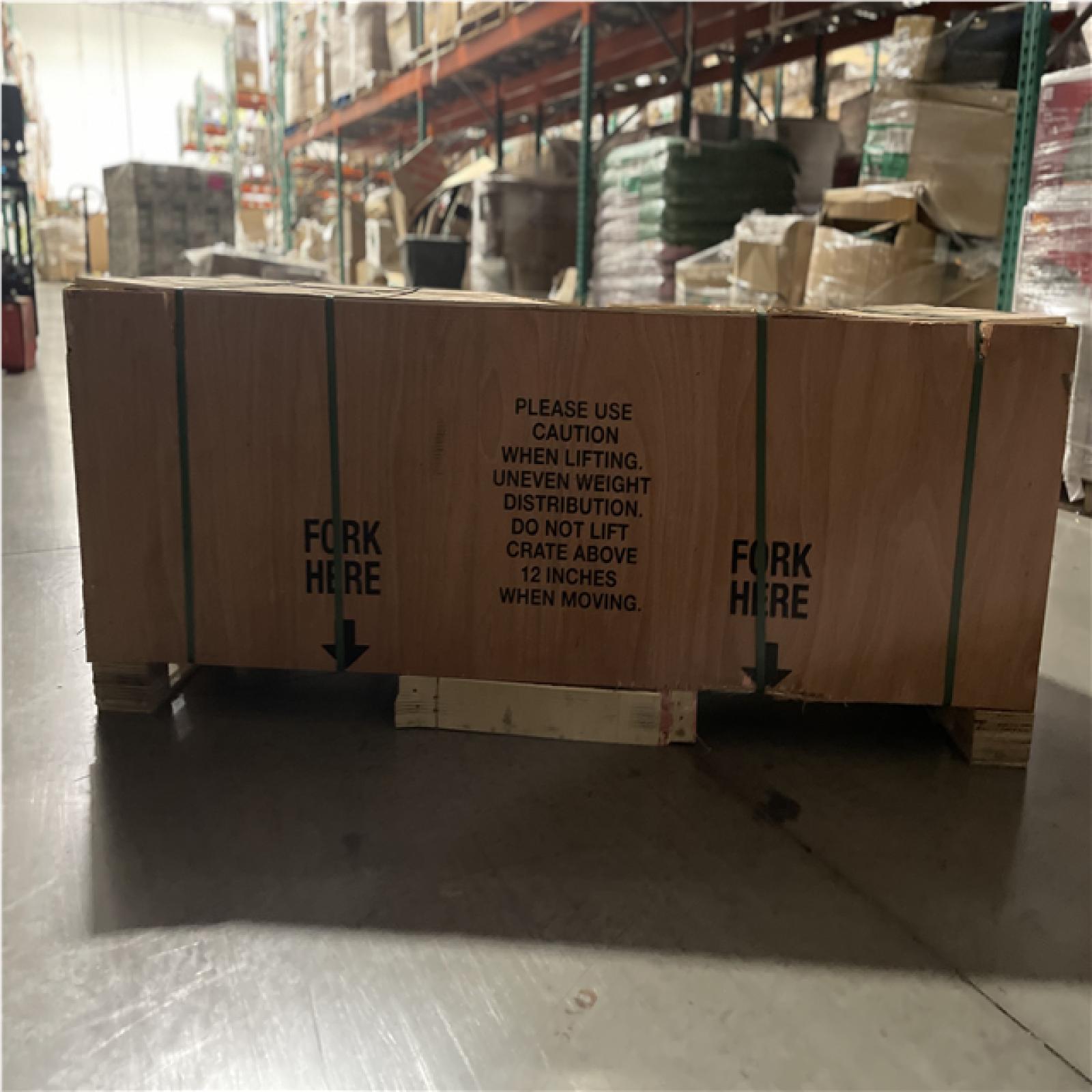 DALLAS LOCATION- CHAMPION 37 Ton 338cc Full Beam Vertical/Horizontal Op and Auto Return Gas Wood Log Splitter with Oil Funnel and Hydraulic Oil