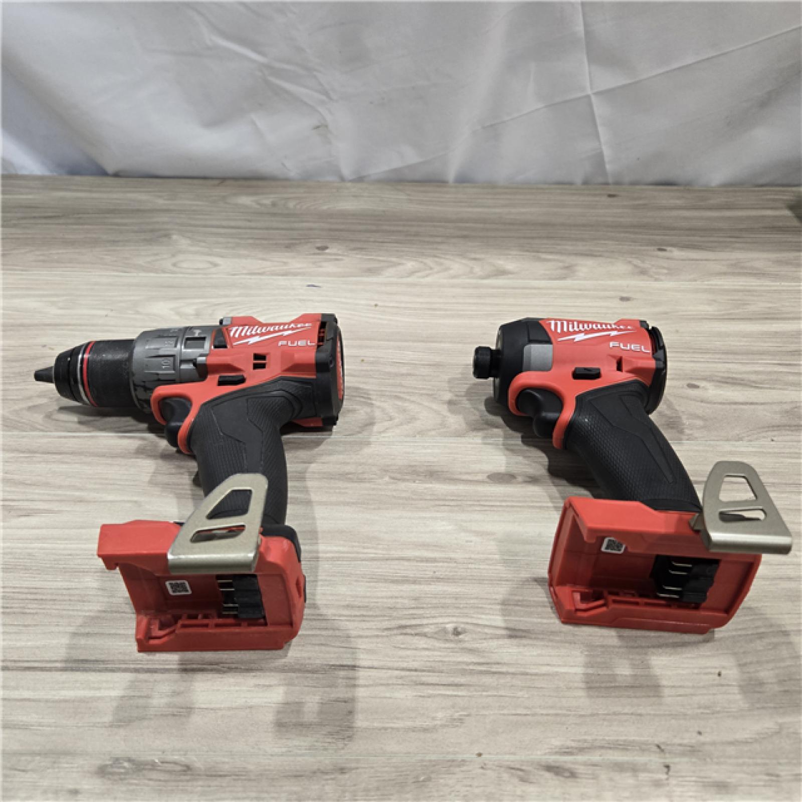 AS-IS MILWAUKEE FUEL 18V Cordless Hammer Drill and Impact Driver Combo Kit