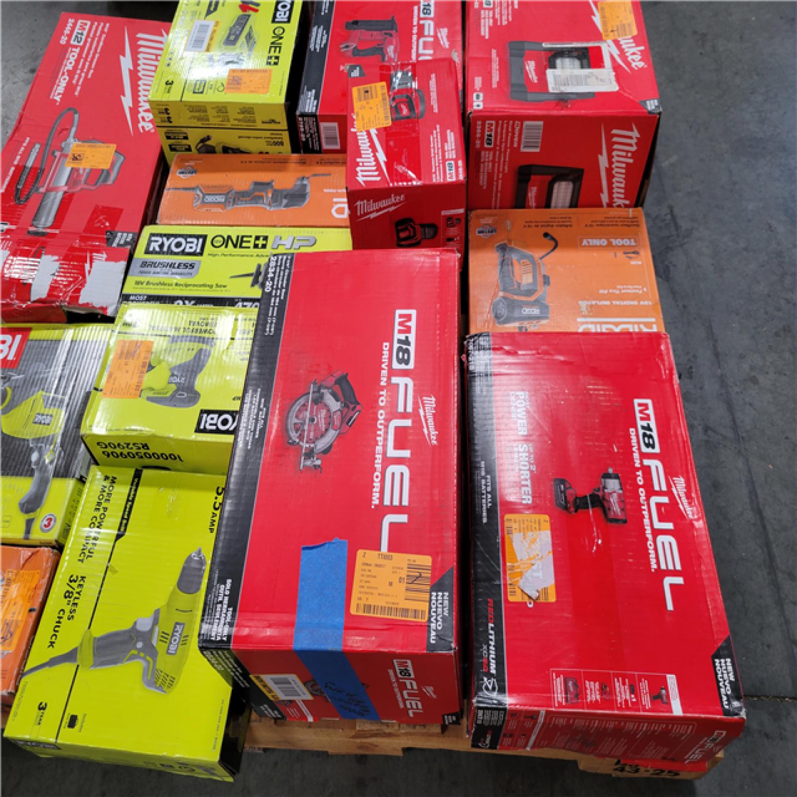 CALIFORNIA AS-IS TOOL PALLET
