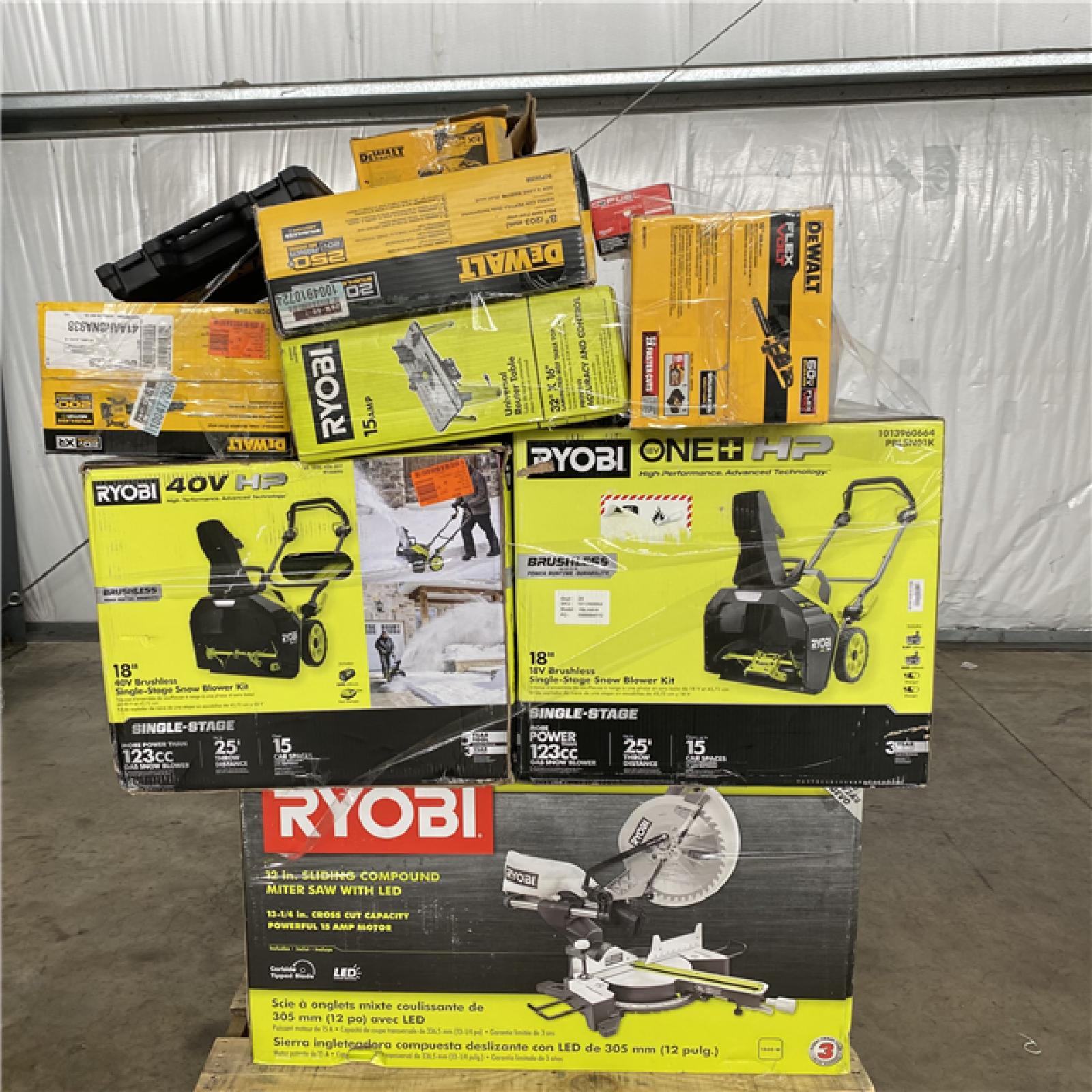 Houston Location - AS-IS tool pallet