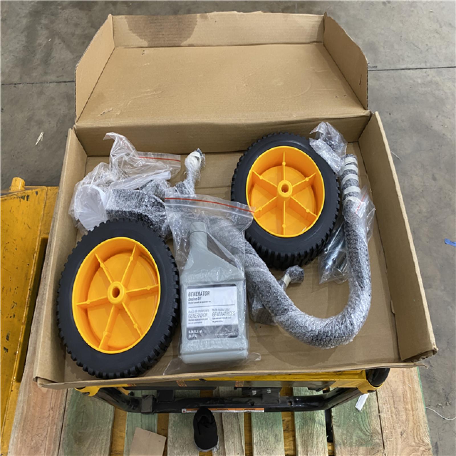 Houston Location - AS-IS Dewalt 5000 starting watt generator